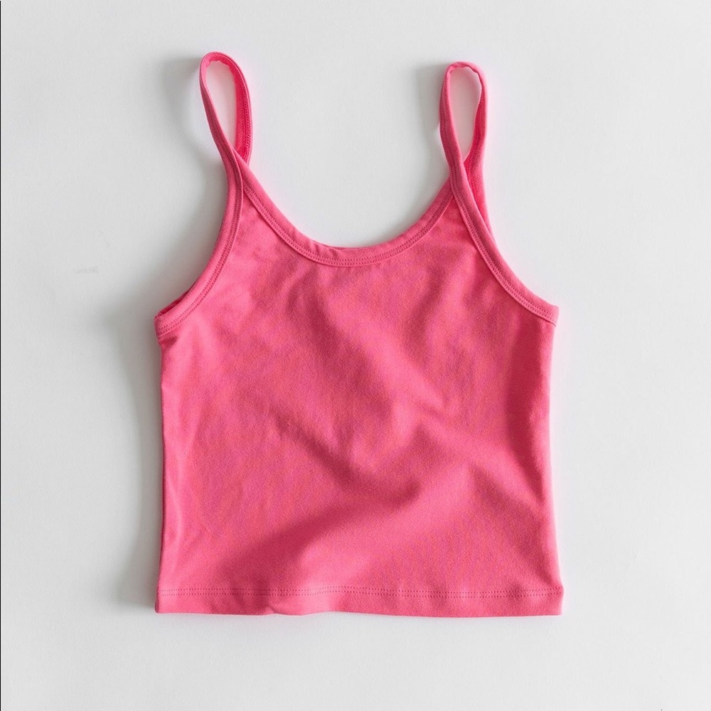 ARQ Crop Tank in Bubblegum Size XL